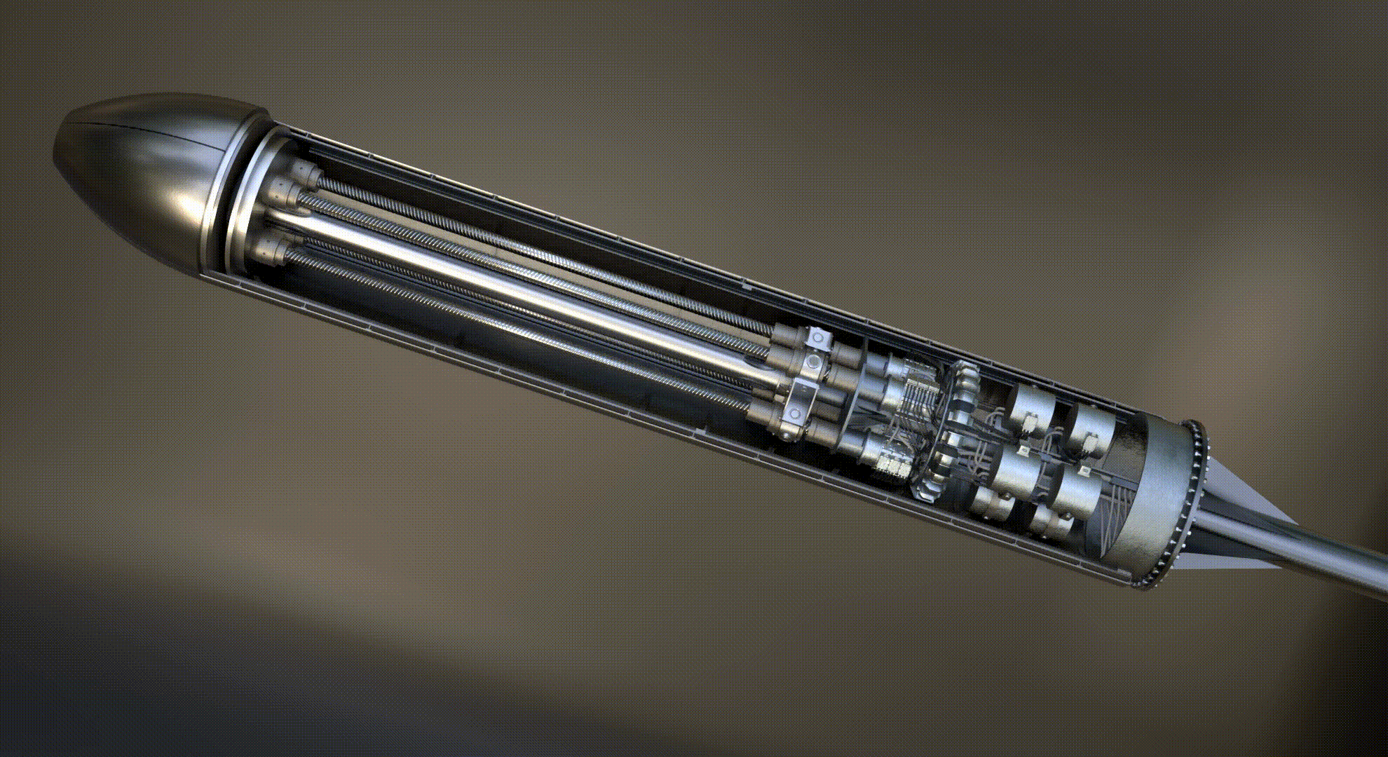 Ocean Harvesting Infinity WEC G7 PTO Animation