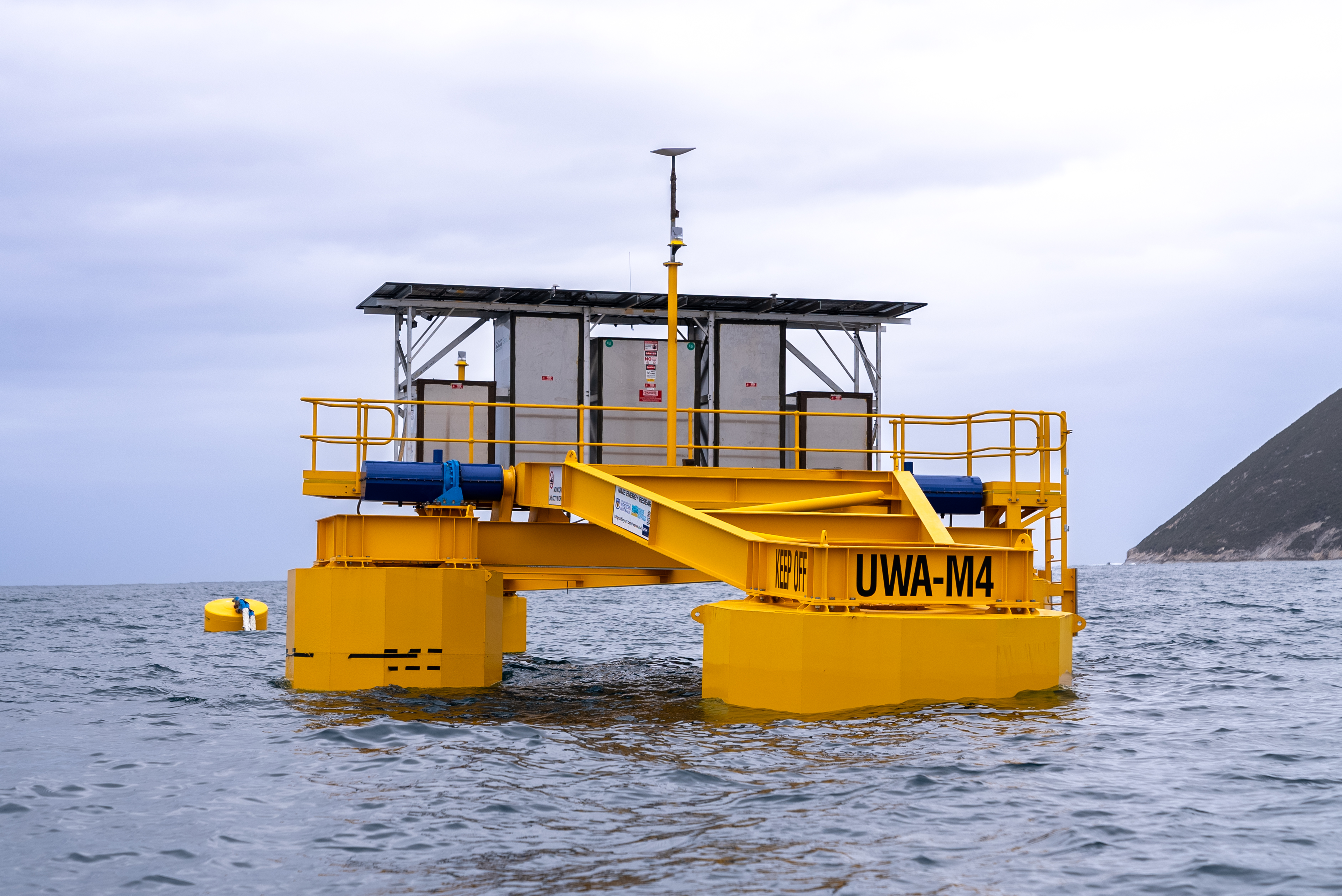 UWA Oceans Institute M4 Wave Energy Device Deployment