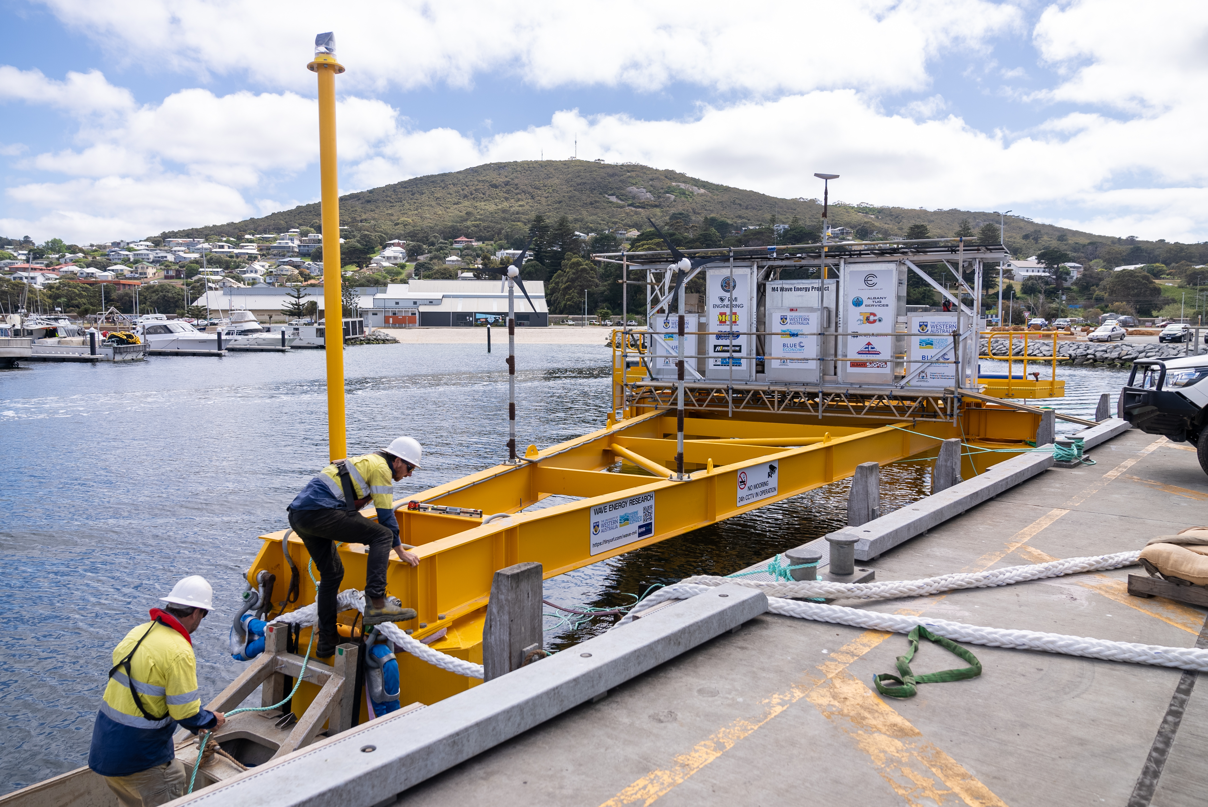 UWA Oceans Institute M4 Wave Energy Device Deployment