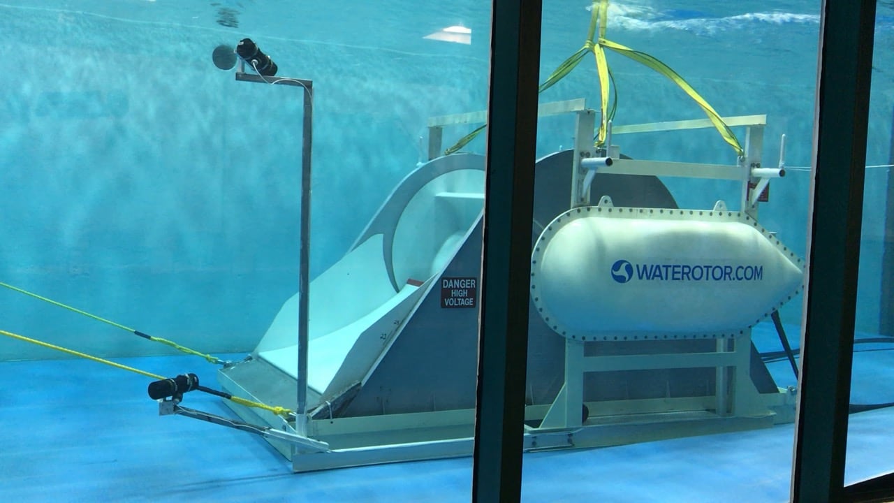 Waterotor Test at Marine Institute