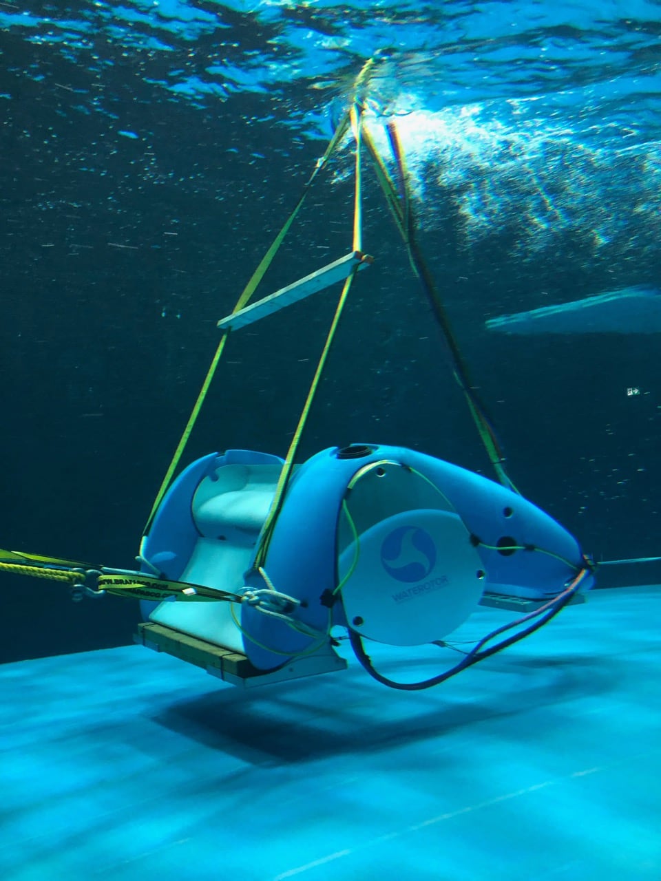 Waterotor Tank Test at Marine Institute