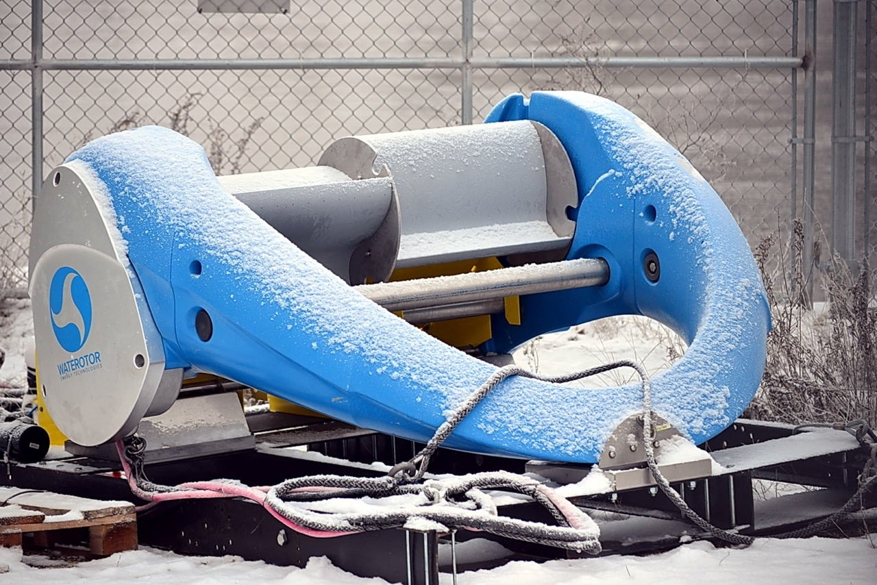 Waterotor V1.2 in Snow