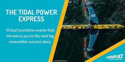 The Tidal Power Express Event Series Banner