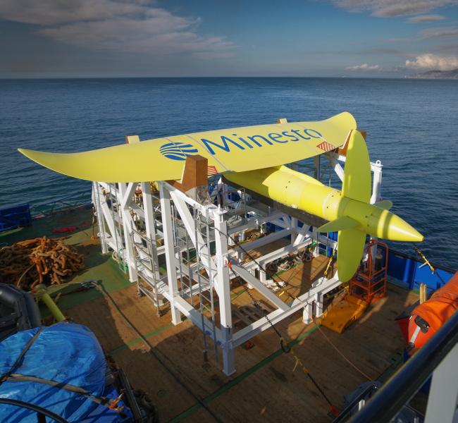 Minesto DG500 Ready for Commissioning