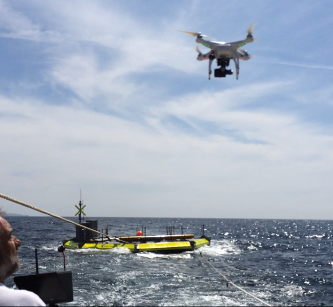 Seatricity Filming the Installation Operations