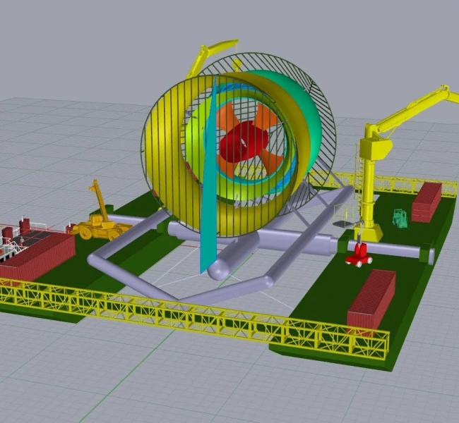 Hydrokinetic Energy Corp Turbine Model