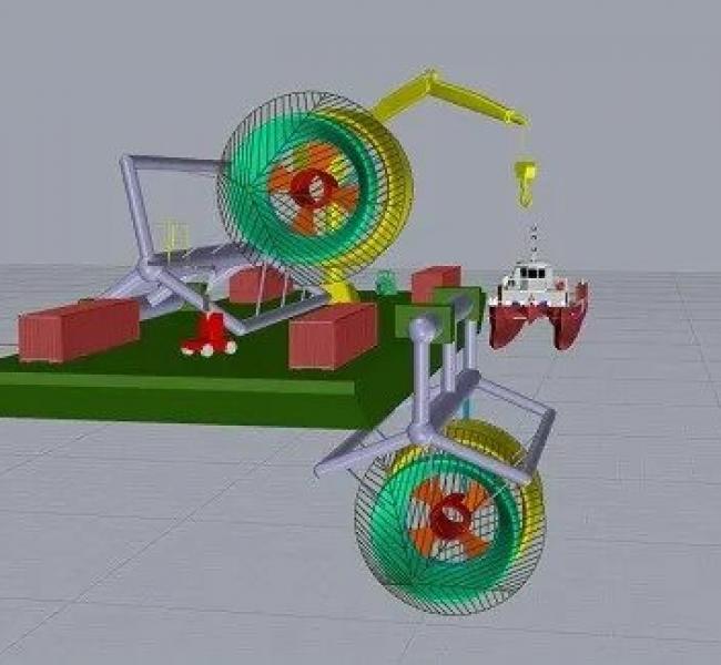 Hydrokinetic Energy Corp Turbine Model