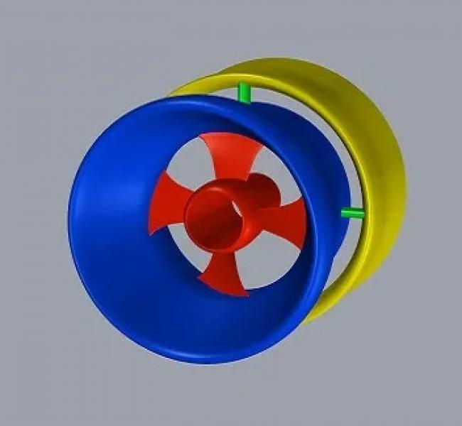 Hydrokinetic Energy Corp Turbine Model