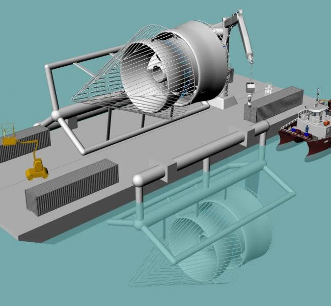 Hydrokinetic Energy Corp Turbine Model