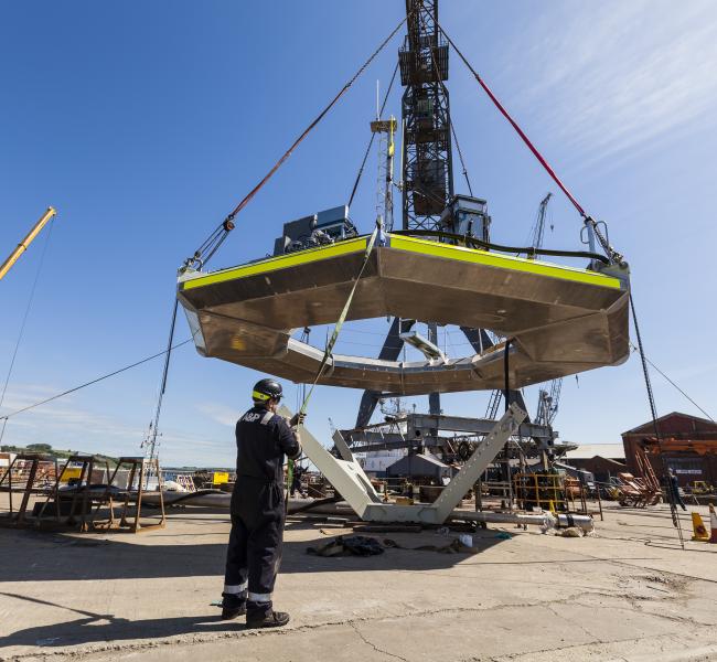 Seatricity Lifting the Float on the Subframe
