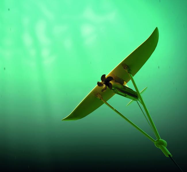 Minesto Deep Green Illustration
