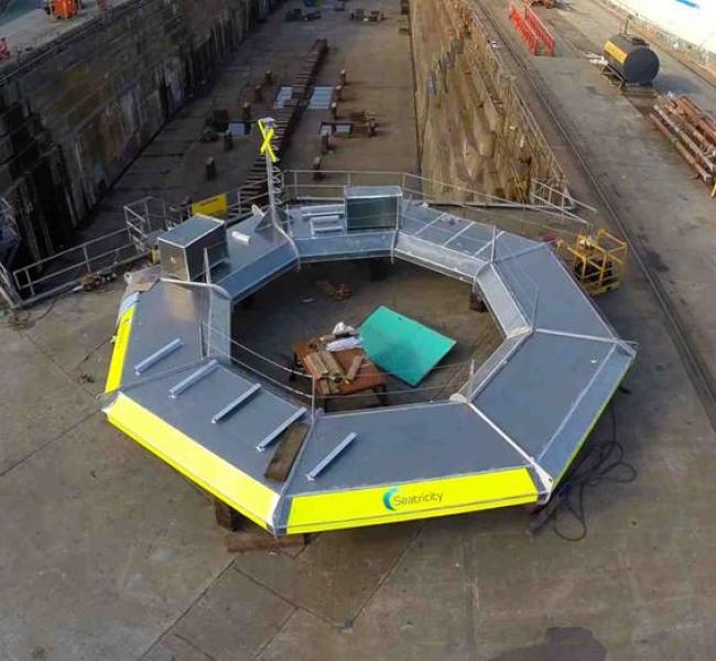 Seatricity Oceanus 2 During Construction