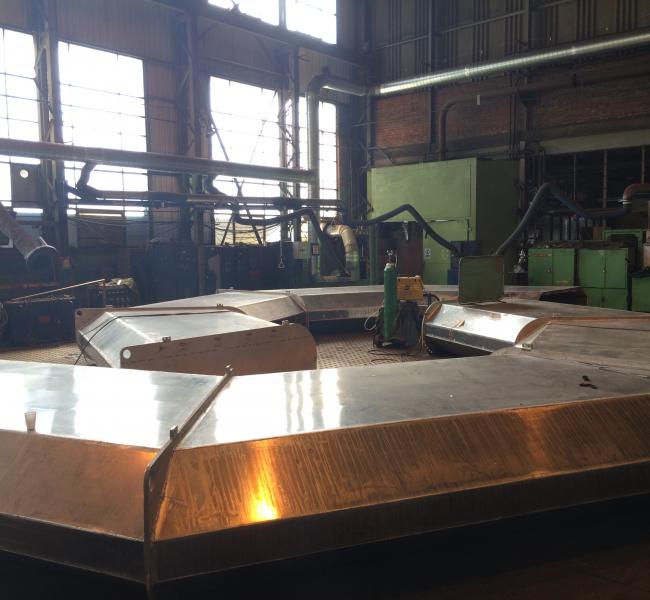 Seatricity Oceanus 2 Under Construction in A&P Falmouth's Fabrication Shop