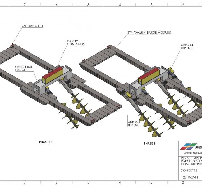 Jupiter Hydro 1 & 2 MW Concept Designs