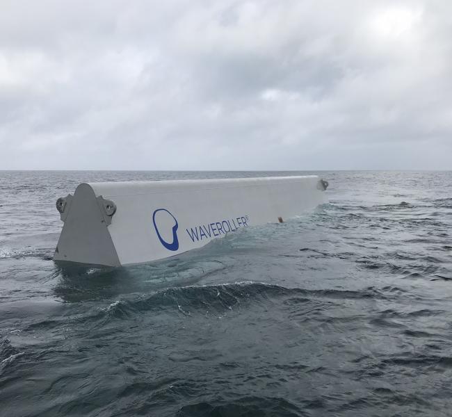 AW-Energy's Waveroller in Operation