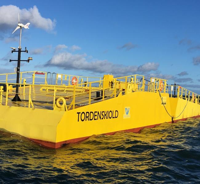 Crestwing Tordenskiold at Sea