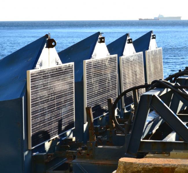 Eco Wave Power Installs a Combined Wave and Solar System in Gibraltar