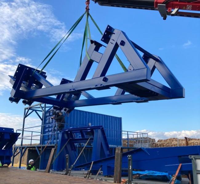 Eco Wave Power Jaffa Port Construction