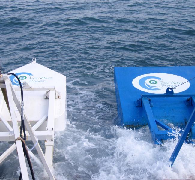 Eco Wave Power Top View