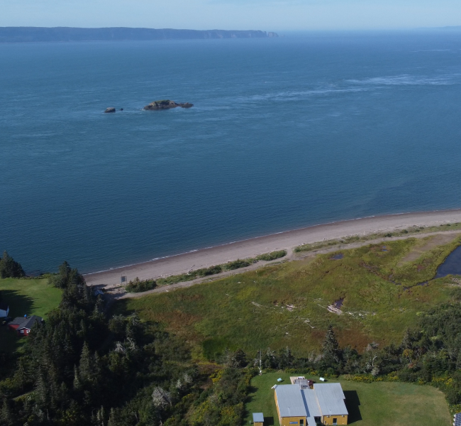 Fundy Ocean Research Center for Energy (FORCE) Drone Shot by Nicolas Winkler