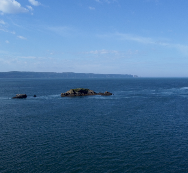 Fundy Ocean Research Center for Energy (FORCE) Drone Shot by Nicolas Winkler