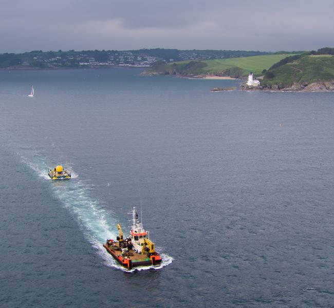 Marine Power Systems - WaveSub Falmouth Launch - Owen Howells Photography