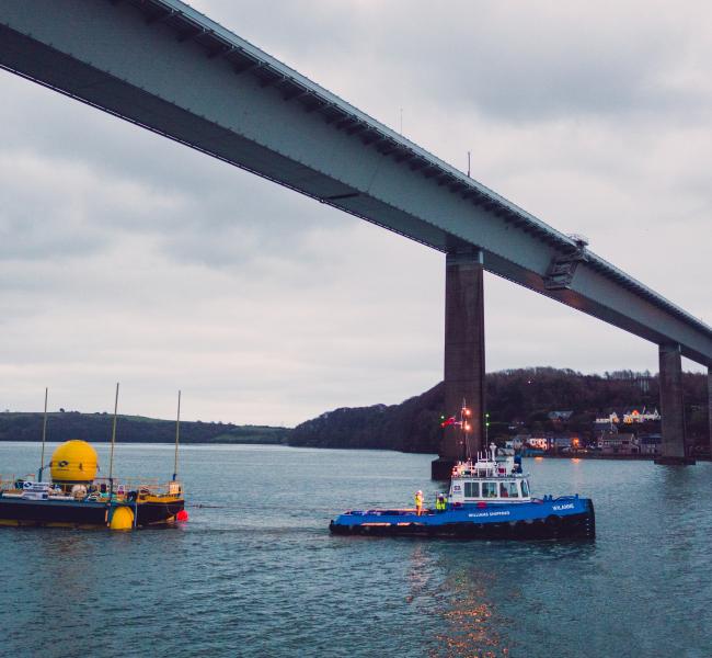 Marine Power Systems - WaveSub Falmouth Launch - Owen Howells Photography