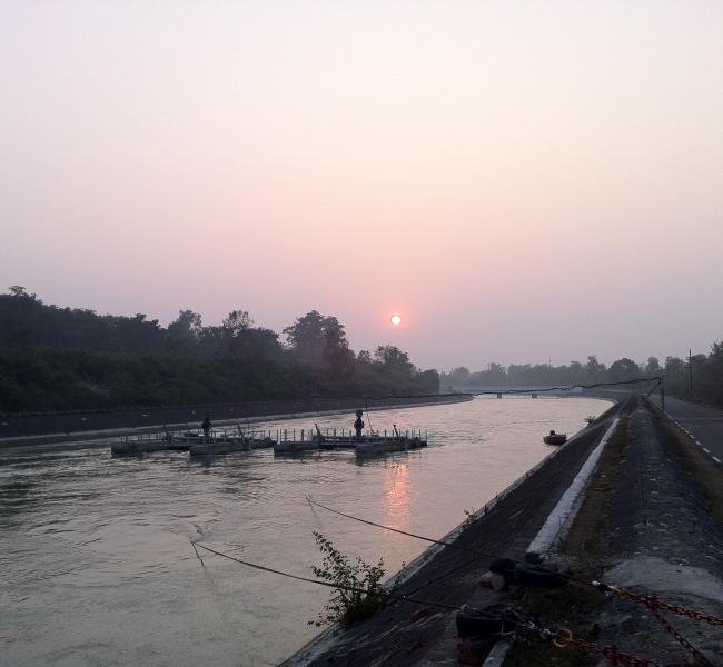 New Energy Corporation - EnCurrent 025 Series Units in Operation in Chilla Canal, India