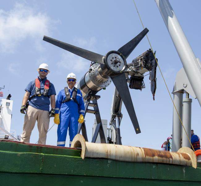 OceanBased Perpetual Energy - Ocean Current Energy Converter