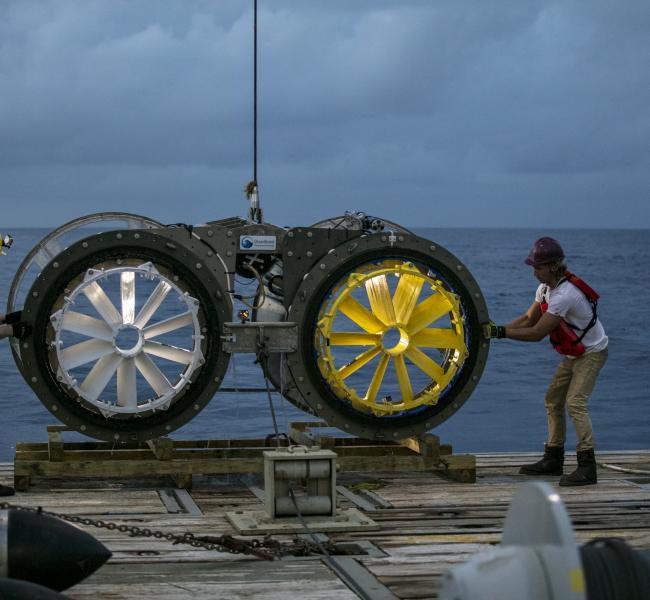 OceanBased Perpetual Energy - Ocean Current Energy Converter