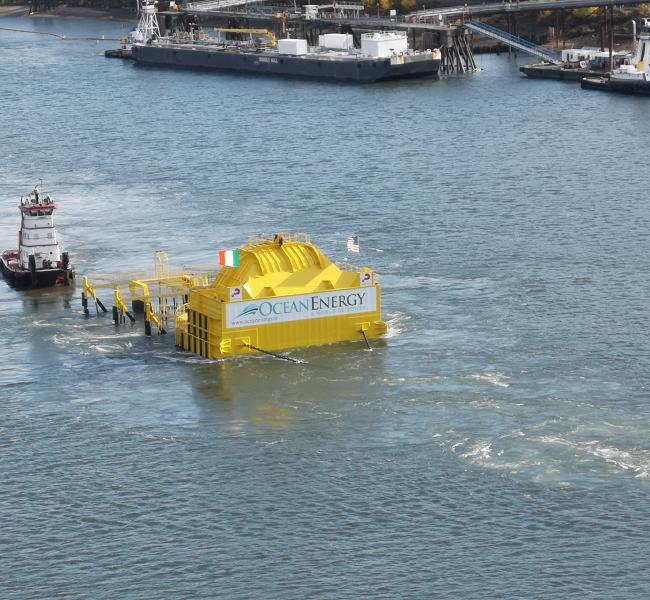 OceanEnergy - OE Buoy Portland Tow