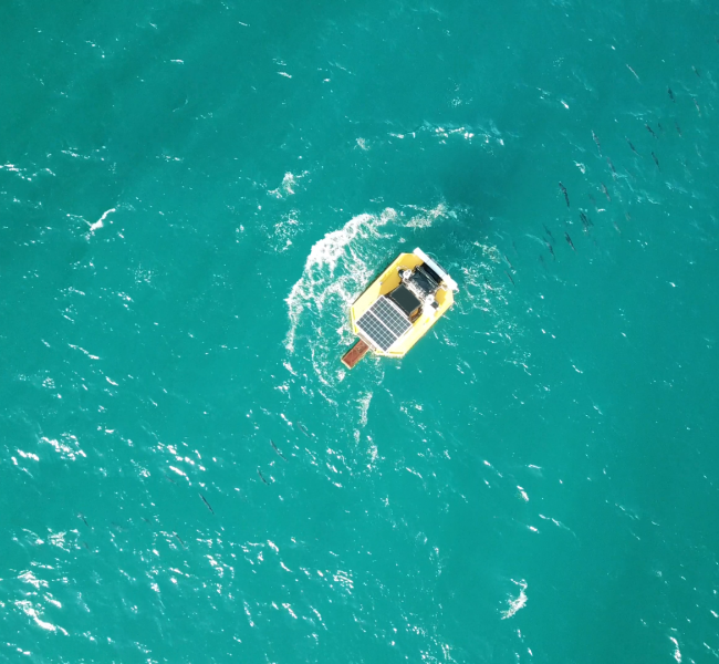 Oneka Technologies Wave Powered Desalination Device