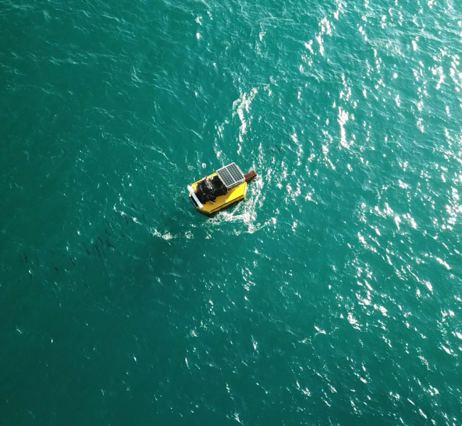 Oneka Technologies Wave Powered Desalination Device