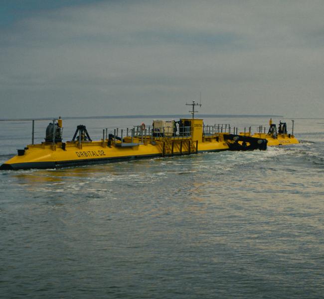 Orbital Marine Power O2 Power Generation
