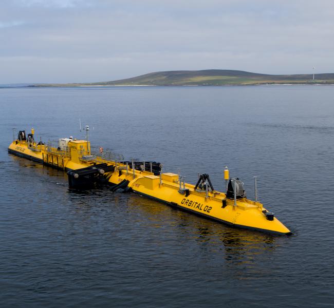 Orbital Marine Power O2 Power Generation