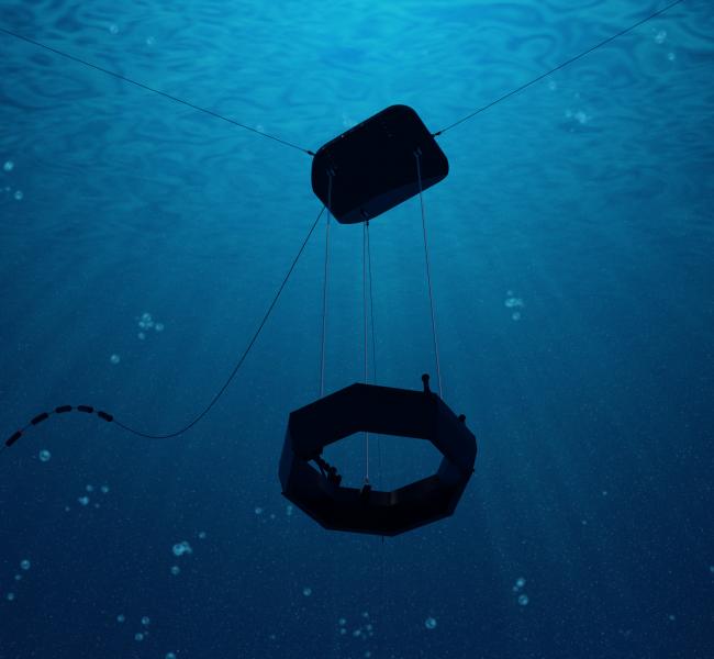 Oscilla Power - TritonC WEC Bottom View Rendering