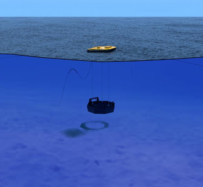 Oscilla Power - TritonC WEC Mooring Rendering