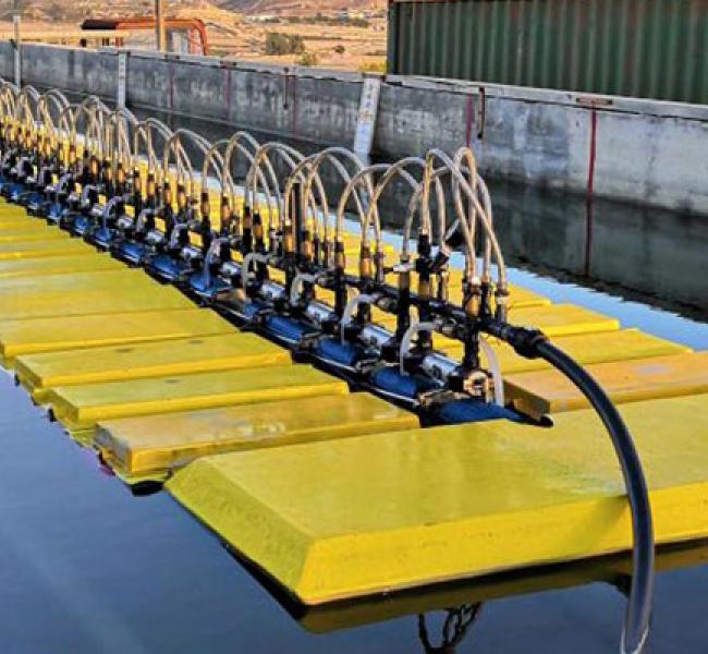 SWEL Waveline Magnet 10 Tank Testing at University of Cyprus