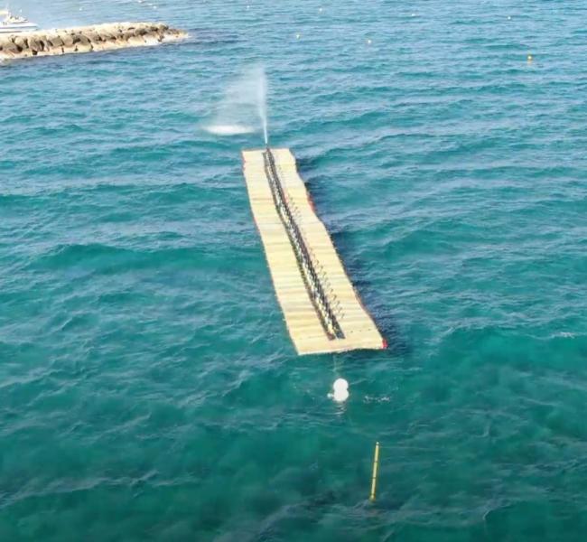 SWEL Waveline Magnet Open Sea Trials in Larnaca, Bay Commenced