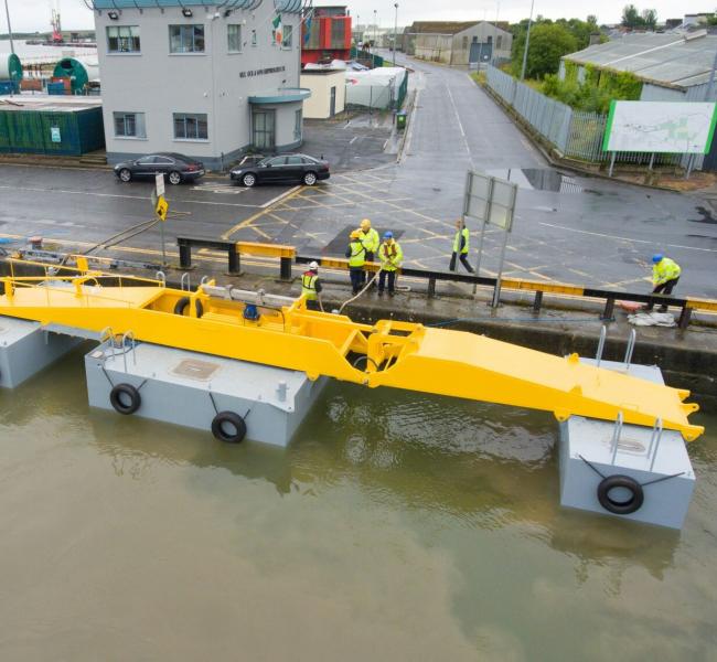 Seapower - Quarter Scale Seapower Platform in Foynes
