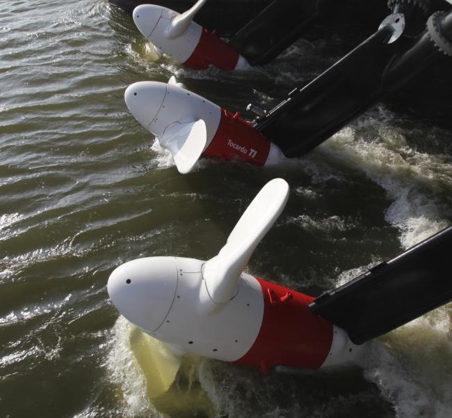 Tocardo - T-1 Turbines in the Afsluitdijk