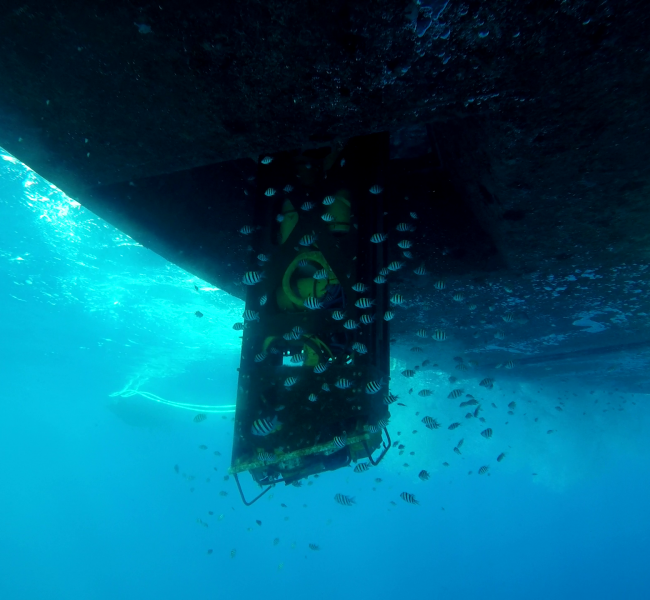 University of Washington: Mechanical Engineering Department and the Applied Physics Laboratory - Wave-powered Adaptable Monitoring Package (WAMP) installed on Fred. Olsen Renewables’ BOLT Lifesaver at the Wave Energy Test Site (WETS) in Kaneohe, Hawaii
