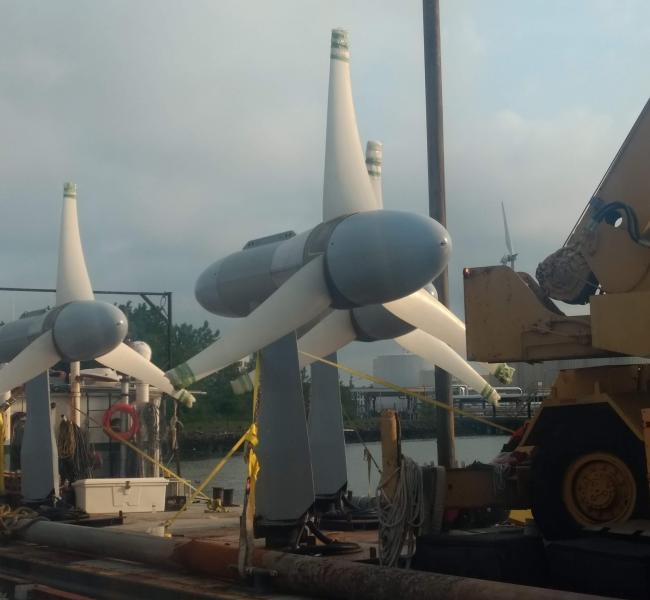 Verdant Power - Gen5 Free Flow System Demonstration at Roosevelt Island Tidal Energy (RITE)