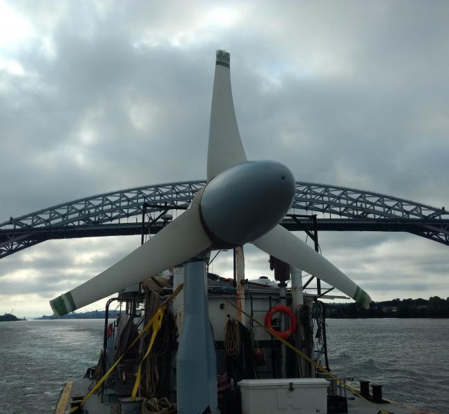 Verdant Power - Gen5 Free Flow System Demonstration at Roosevelt Island Tidal Energy (RITE)