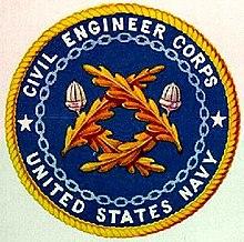 Civil Engineer Corps US Navy logo