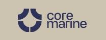 The image displays the words coremarine