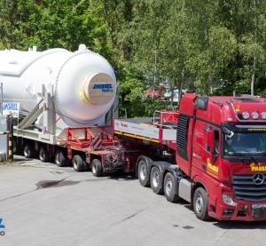 Andritz Hydro Nacelle Transport