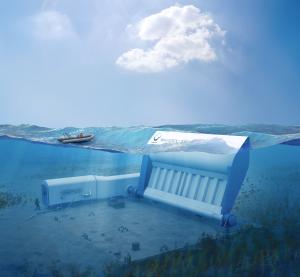 AW-Energy's Waveroller Device Rendering