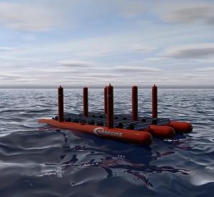 device floating offshore