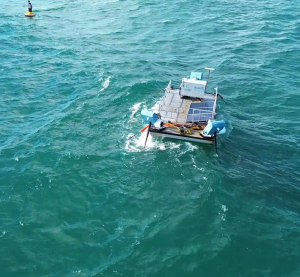 Carnegie Clean Energy Barge Aerial
